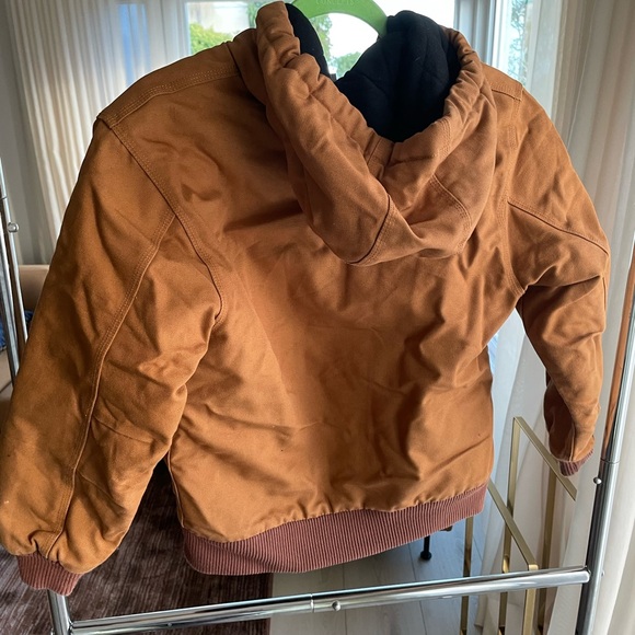 Carhartt Brown Hooded Jacket - Picture 4 of 4